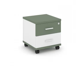 Тумба мобильная 2 ящ. CN.TUM-001 W 420x420x448 Concept images