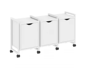 Тумба на колесных опорах наборная. Вариант №5 1440х460х767 Loft images