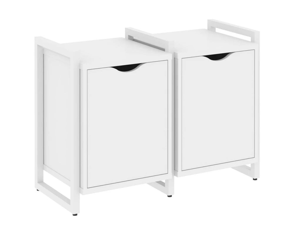 Тумба на регульруемых опорах наборная. Вариант №2 970х460х719 Loft