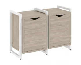 Тумба на регульруемых опорах наборная. Вариант №2 970х460х719 Loft images