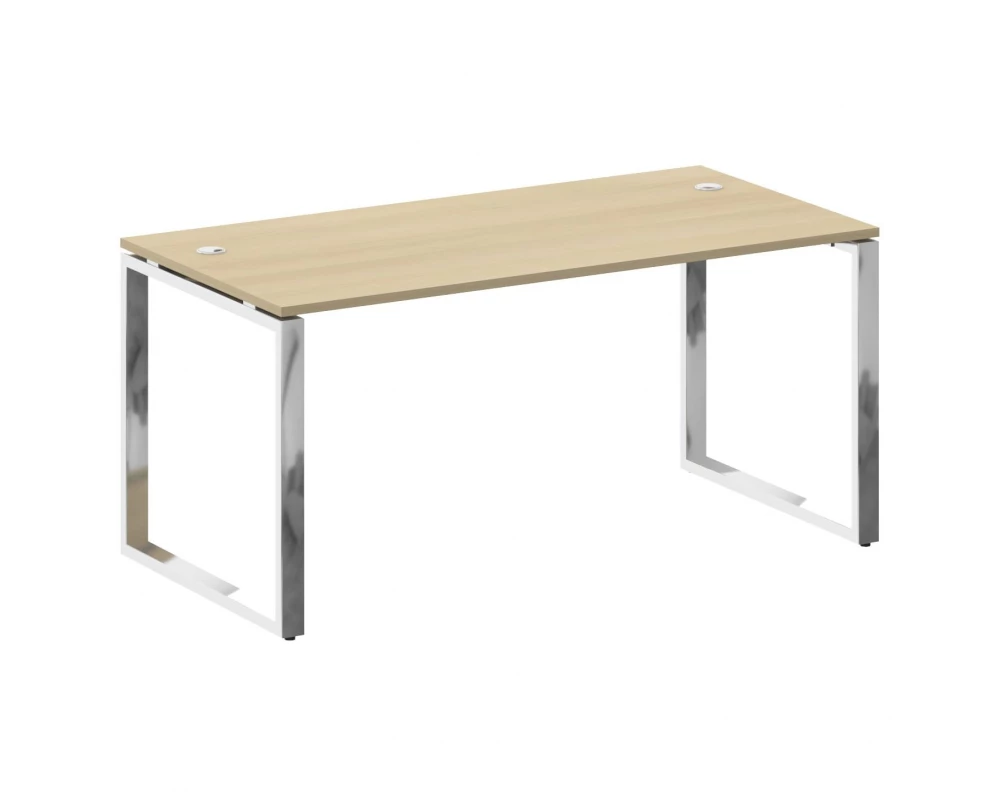 Стол рабочий руководителя на О-обр. м/к 1600x800x750 Metal System Direct