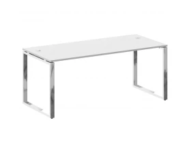 Стол рабочий руководителя на О-обр. м/к 1800x800x750 Metal System Direct images