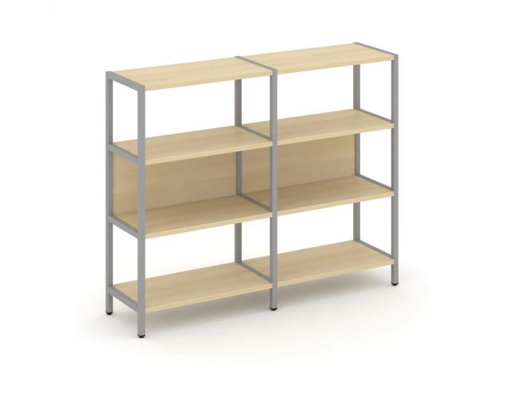 Двухсекционный стеллаж трехярусный Shelf System