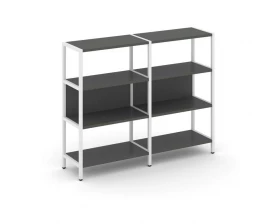 Двухсекционный стеллаж трехярусный Shelf System images