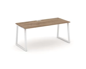 Стол письменный опоры трапеция 1380x700x750 Style Project Direct images