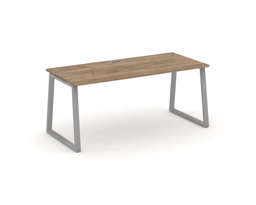 Стол письменный опоры трапеция 1380x700x750 Style Project Direct