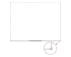 Доска магнитно маркерная STAFF 90х120 ПВХ рамка images