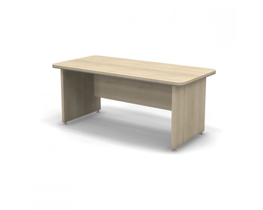 Стол руководителя прямой 180х85х76 Focus Director Акация светлая