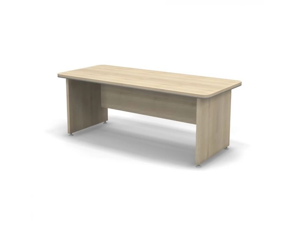 Стол руководителя прямой 200х85х76 Focus Director Акация светлая