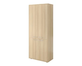 Шкаф высокий закрытый 4 двери 800х400х1980 Дублин images
