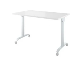 Стол на колёсах, на м/к с откидной столешницей (1200х700х760) Дублин images