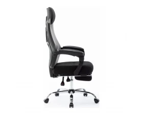 Кресло Norden 007 NEW black frame Сетка/Ткань, Черный images