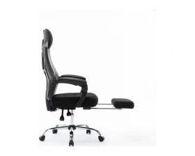 Кресло Norden 007 NEW black frame Сетка/Ткань, Черный images