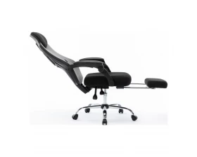 Кресло Norden 007 NEW black frame Сетка/Ткань, Черный images