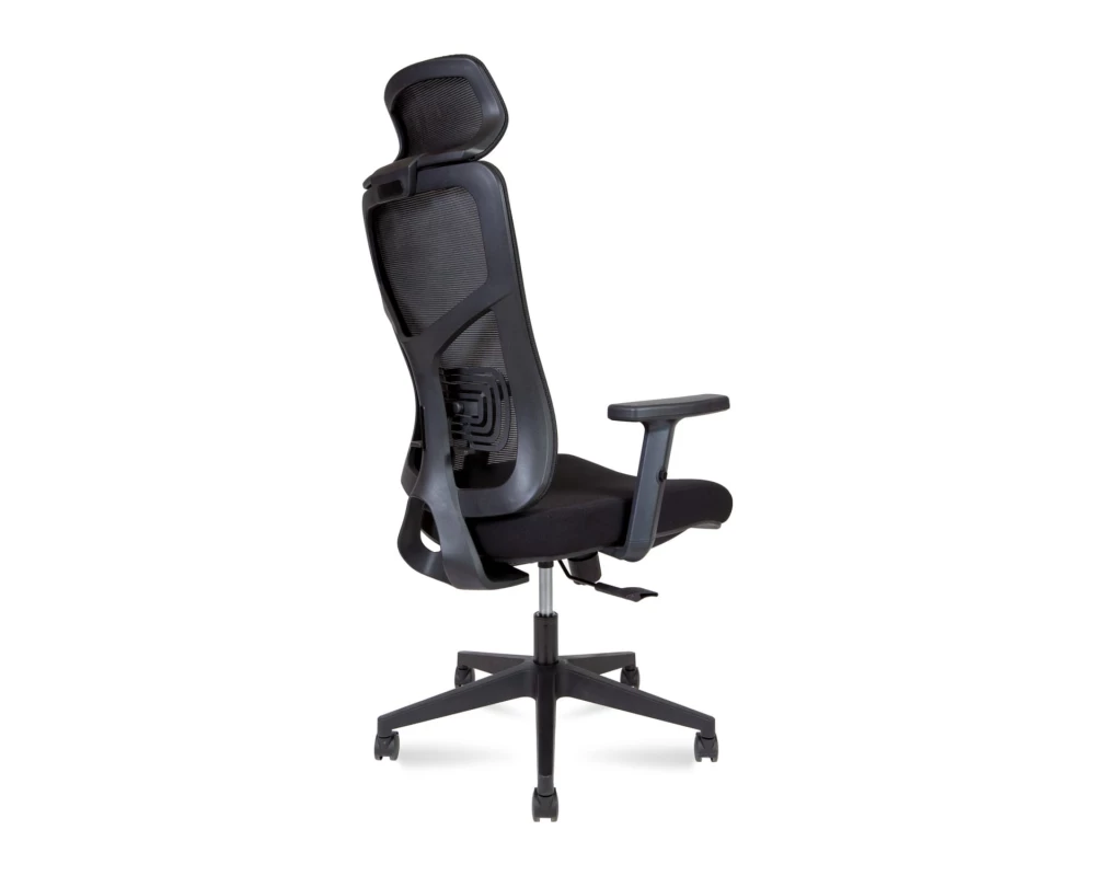 Кресло Norden Asper Сетка/Ткань, Черный