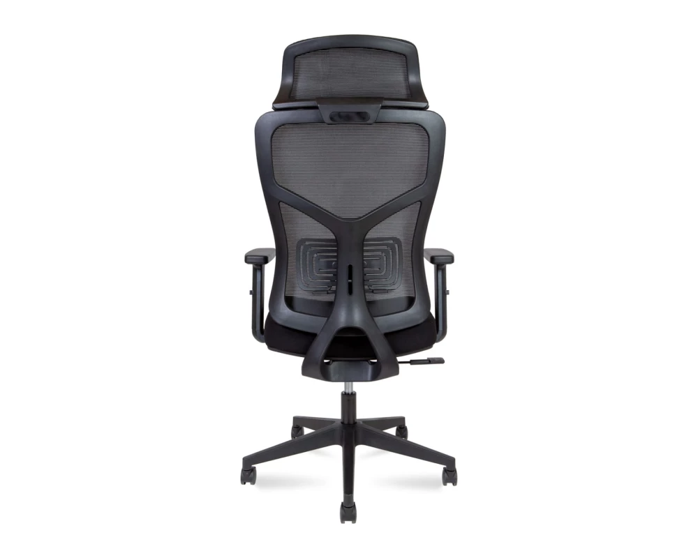 Кресло Norden Asper Сетка/Ткань, Черный